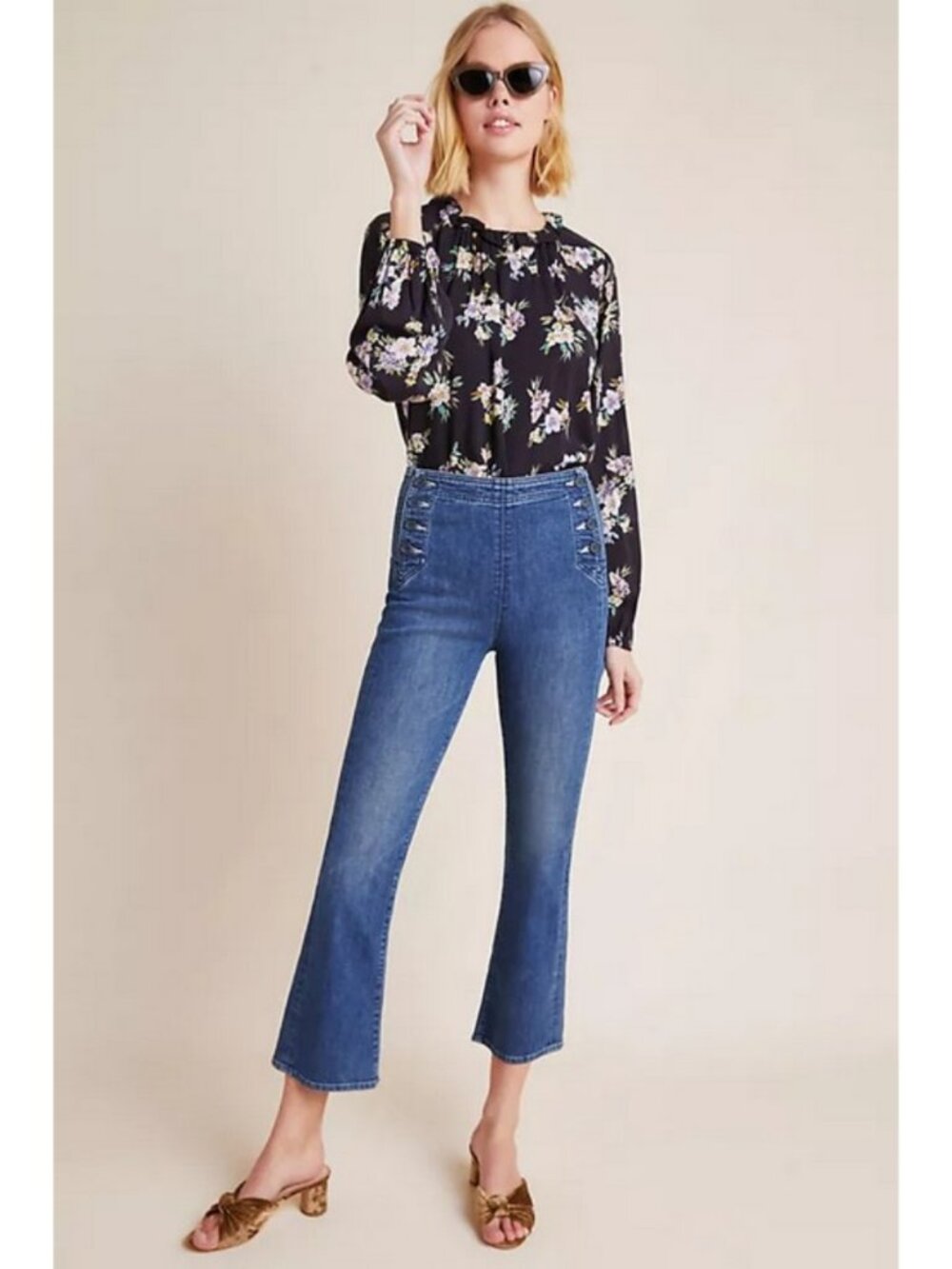 💕MOTHER💕 The Sailor Tripper Jeans ~ Three Little Ships 30